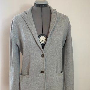 J.Crew Women's Grey Sweater Blazer, size S